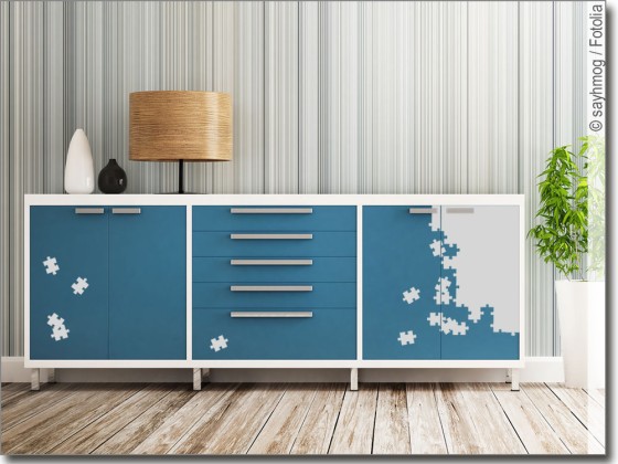 Preview: Möbel Aufkleber Puzzle Preview: Möbel Aufkleber Puzzle