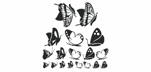 Möbelsticker XXL Schmetterlingstraum