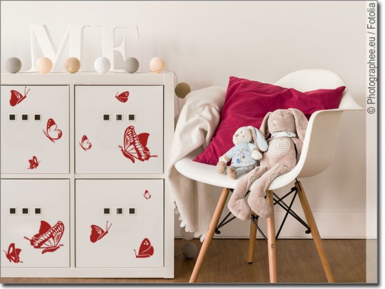 Preview: Möbelsticker XXL Schmetterlingstraum