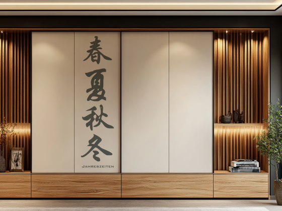 Preview: Möbeltattoo Chinesisches Zeichen "Jahreszeiten"