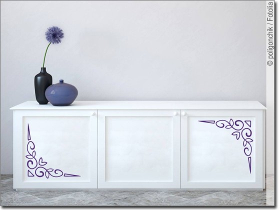 Preview: Möbeltattoo Dekorative Ecken