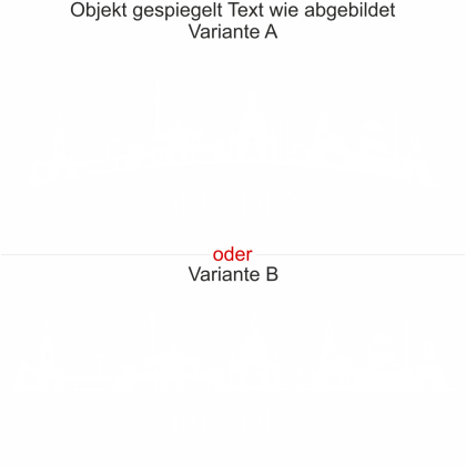 Preview: Silhouette von Dresden als Aufkleber für Möbel - Ansicht Ausrichtung mit Farbauswahl und Variante