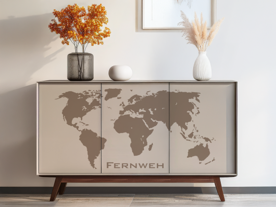 Preview: Möbeltattoo Fernweh