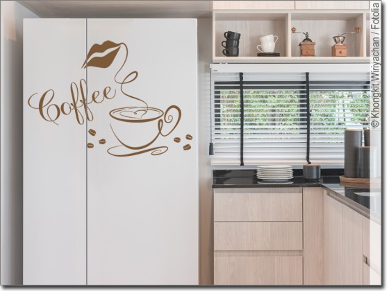 Preview: Möbeltattoo Kiss the Coffee