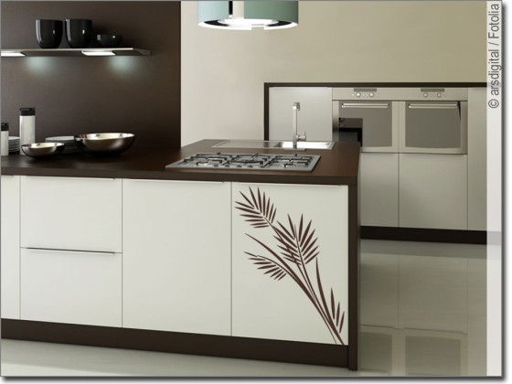 Preview: Möbeltattoo Kunstvoller Palmenzweig