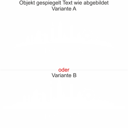 Preview: Möbeltattoo London Preview: Möbeldekor Skyline London - Ansicht Ausrichtung mit Farbauswahl und Variante