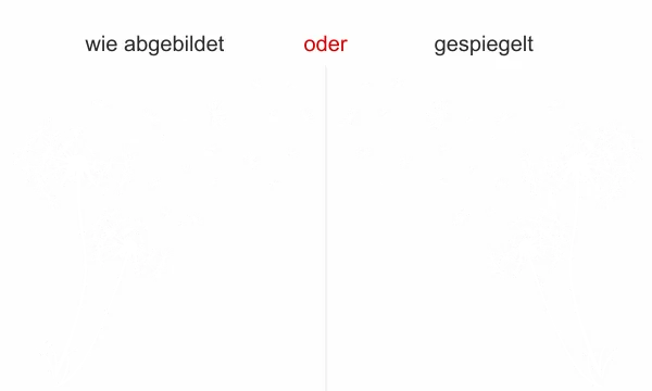 Möbeltattoo Pusteblume im Wind