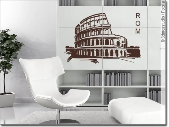 Aufkleber für Möbel Colosseum Rom