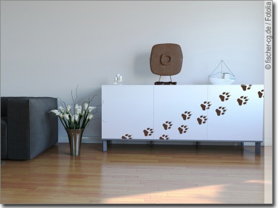 Preview: Möbeltattoo Tatzen