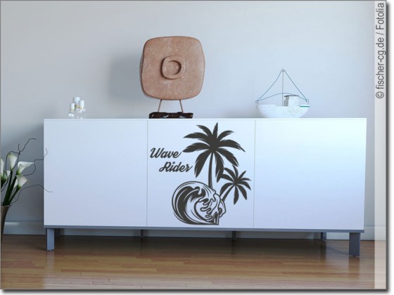 Preview: Möbeltattoo Wave Rider