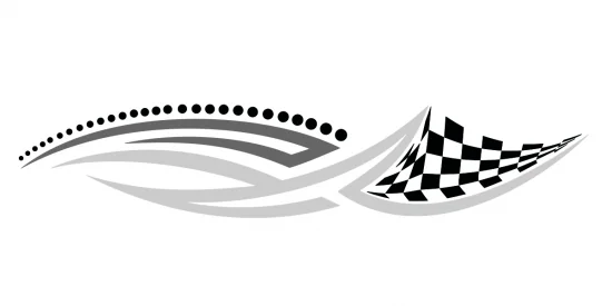 Racing Autodekor Flagge