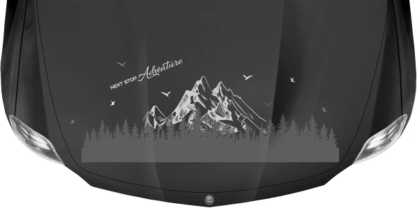 Reisemobilaufkleber Next Stop Adventure