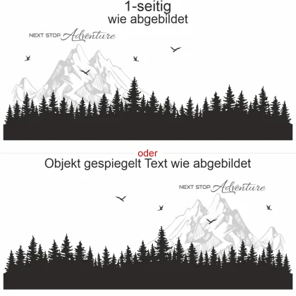 Reisemobilaufkleber Next Stop Adventure