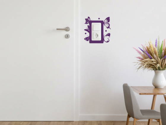 Preview: Schaltertattoo Motiv 6 Schmetterling