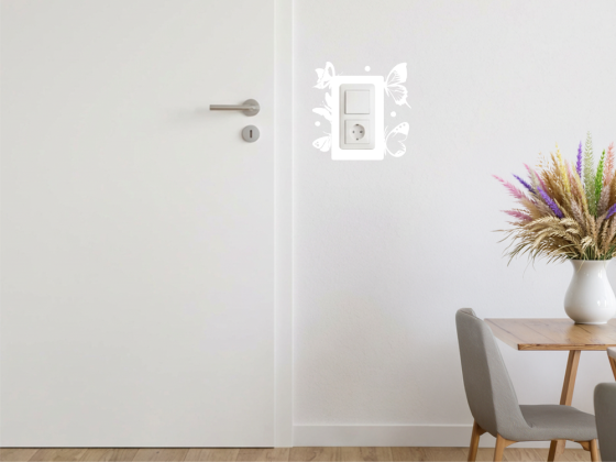 Preview: Schaltertattoo Motiv 6 Schmetterling