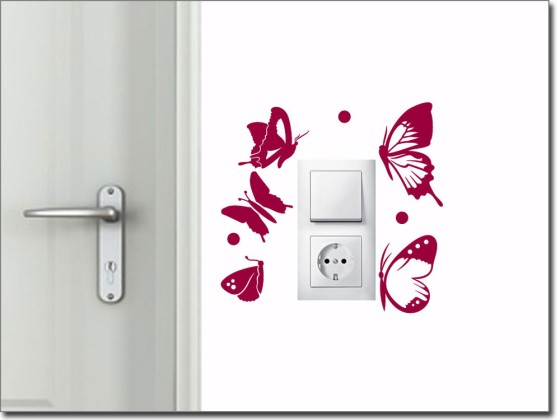 Preview: Schaltertattoo Motiv 6 Schmetterling Preview: Schaltertattoo Motiv 6 Schmetterling