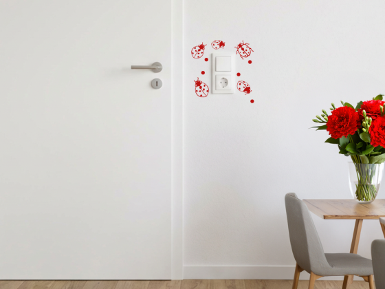 Preview: Schaltertattoo Motiv 7 Lady Bug