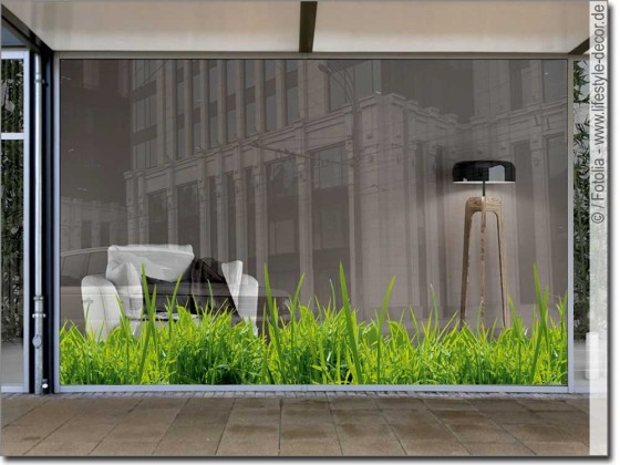 Preview: Schaufensterdekoration Gras