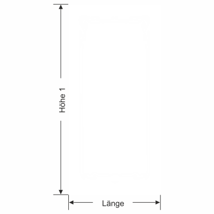 Preview: Sichtschutz Klassik Rahmen - Ansicht Farbauswahl