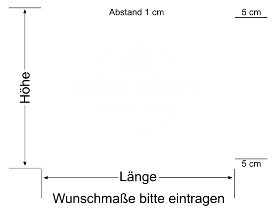 Preview: Sichtschutz Milchglasfolie mit zwei Streifen und Logo Preview: Sichtschutz Milchglasfolie mit zwei Streifen und Logo