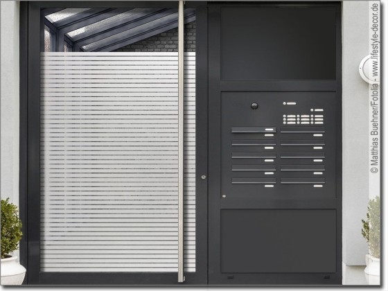 Preview: Sichtschutz Milchglasfolie Streifen 3/0,5 cm Preview: Sichtschutz Milchglasfolie Streifen 3/0,5 cm