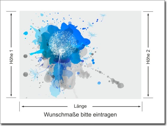 Preview: Sichtschutz Abstrakte Pusteblume