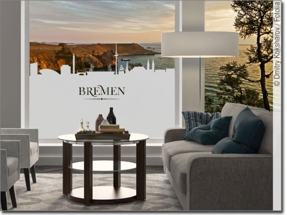 Preview: Sichtschutz Skyline Bremen Preview: Sichtschutz Skyline Bremen