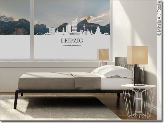 Preview: Sichtschutz Skyline Leipzig