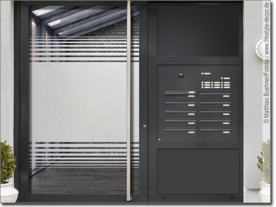 Preview: Sichtschutz Streifen Folie