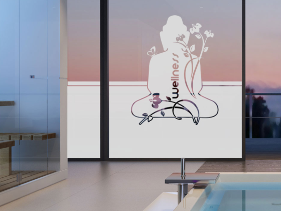 Preview: Sichtschutz Wellness Buddha