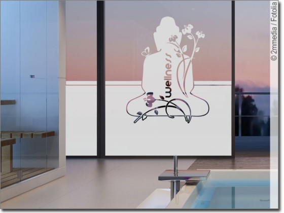 Preview: Sichtschutz Wellness Buddha