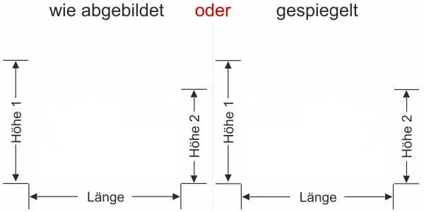 - Ansicht Ausrichtung mit Farbauswahl - Vorschlag 1