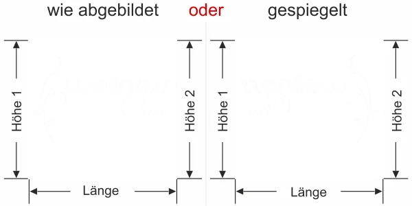 - Ansicht Ausrichtung mit Farbauswahl - Vorschlag 2
