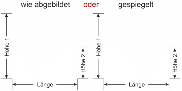 Preview: Sichtschutzfolie Bambusstrauch und Vögel Preview: Sichtschutzfolie Bambusstrauch und Vögel