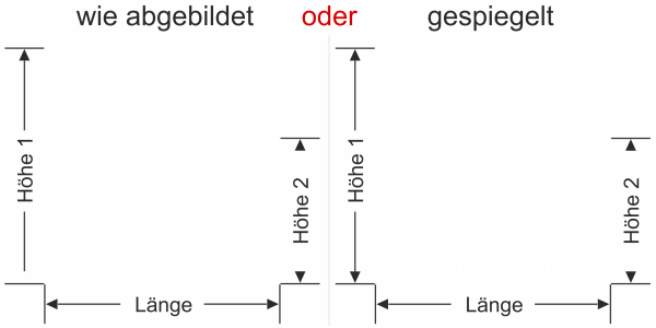 Preview: Sichtschutzfolie Barbershop - Ansicht Ausrichtung mit Farbauswahl