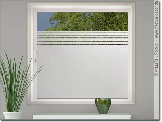 Glasdekorfolie Fensterfolie Design Sichtschutzfolie Milchglasfolie Music 
