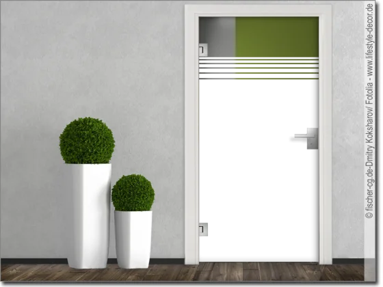 Sichtschutzfolie Ganzglastür