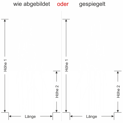 Preview: Sichtschutzfolie Glastür Wildgras