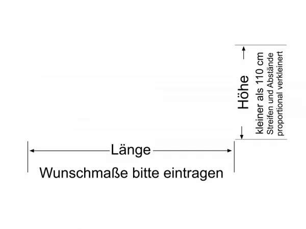 Sichtschutzfolie Großer Verlauf Klarglastür
