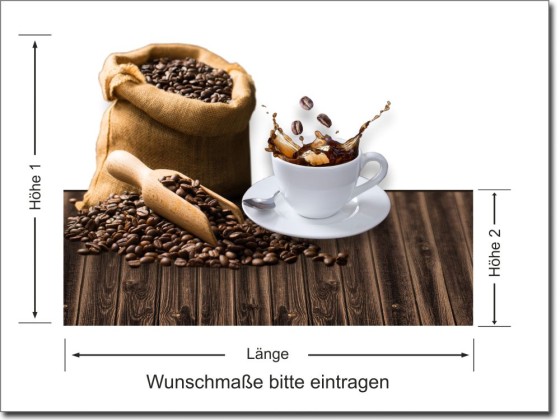 Preview: Sichtschutzfolie Kaffee Preview: Sichtschutzfolie Kaffee