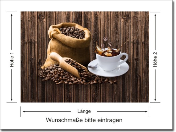 Preview: Sichtschutzfolie Kaffee Preview: Sichtschutzfolie Kaffee