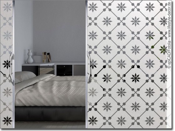 Preview: Milchglasfolie Musselinglas 10 cm