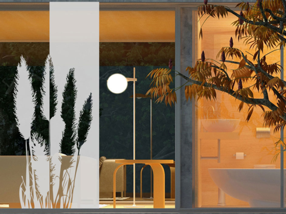 Preview: Sichtschutz Pampasgras Decor