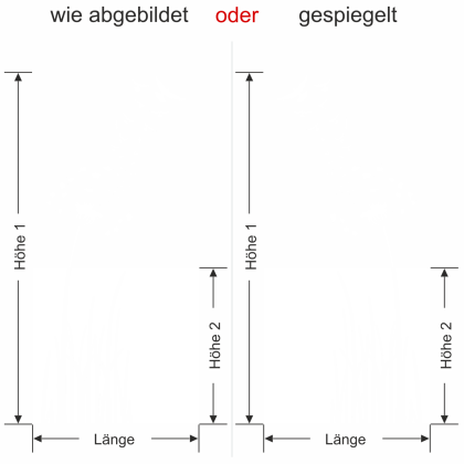 Preview: Sichtschutzfolie Glastür Pusteblume mit Vogelschwarm