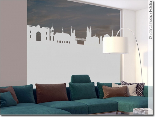 Preview: Sichtschutz Skyline Magdeburg Preview: Sichtschutz Skyline Magdeburg