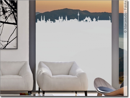 Preview: Sichtschutz Skyline Nürnberg