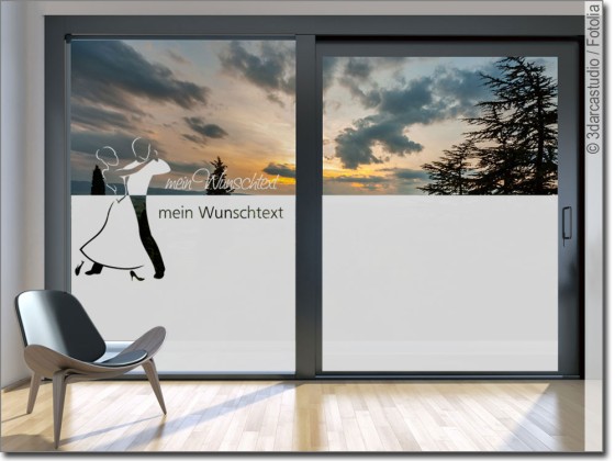 Preview: Sichtschutzfolie Tanzen Preview: Sichtschutzfolie Tanzen