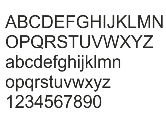 Preview: Sichtschutzfolie für die Tierarztpraxis - Ansicht Alphabetht