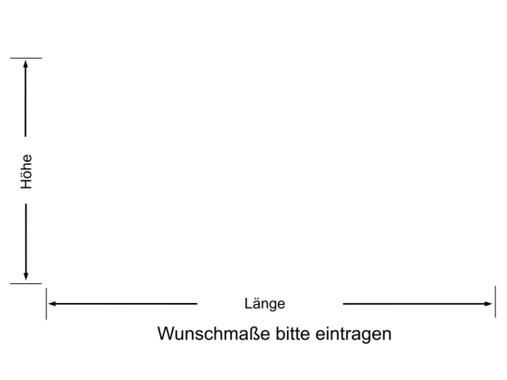Preview: Fensterfolie mit wellenförmiger Oberkante - Ansicht Ausrichtung mit Farbauswahl