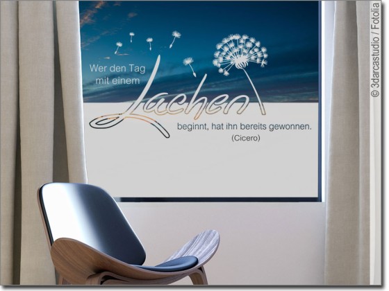 Preview: Sichtschutzfolie Wer den Tag